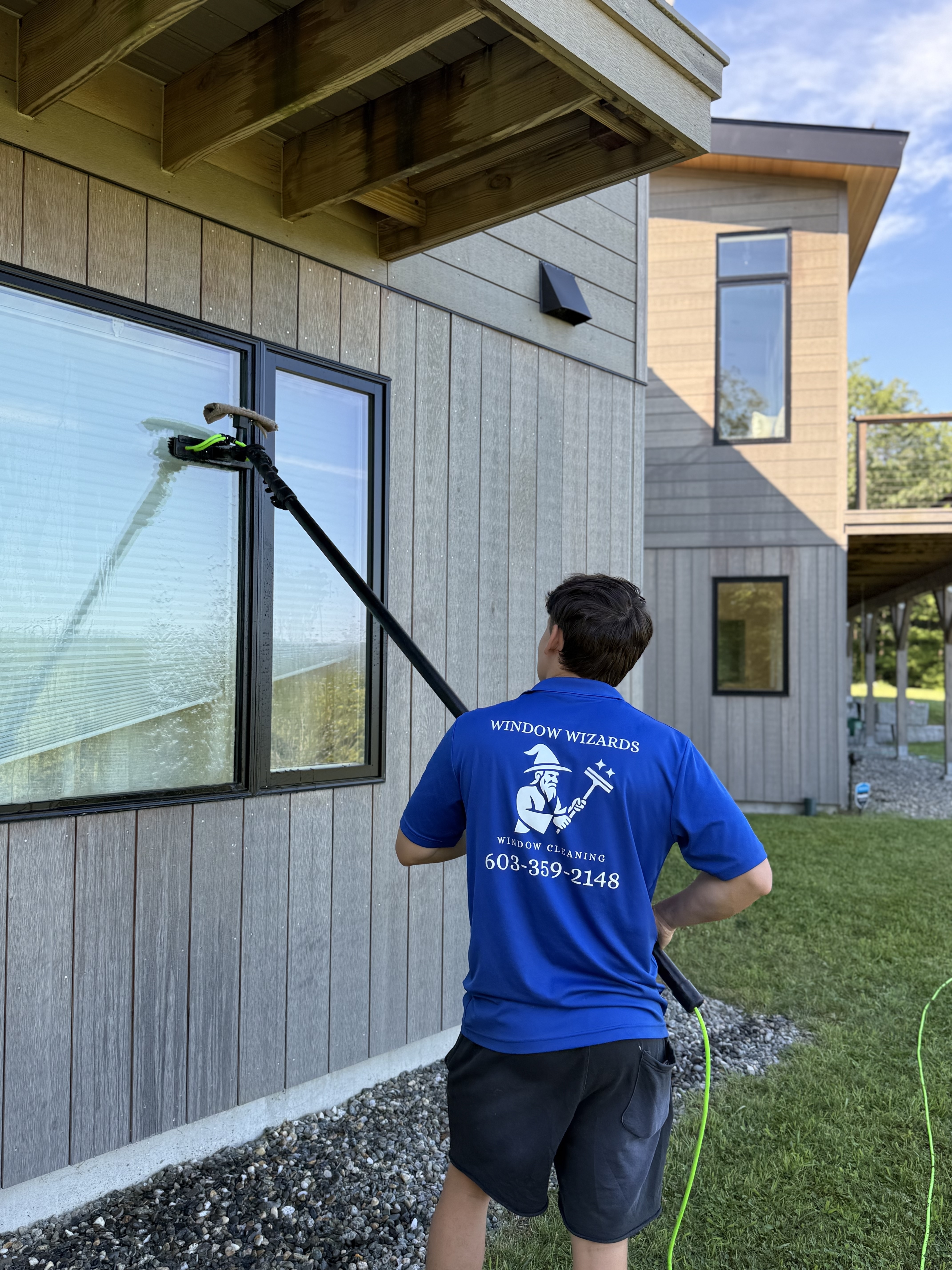 Window Wizards professional window cleaning team in Upper Valley - ready to serve Hanover, Lebanon, Norwich, and surrounding areas